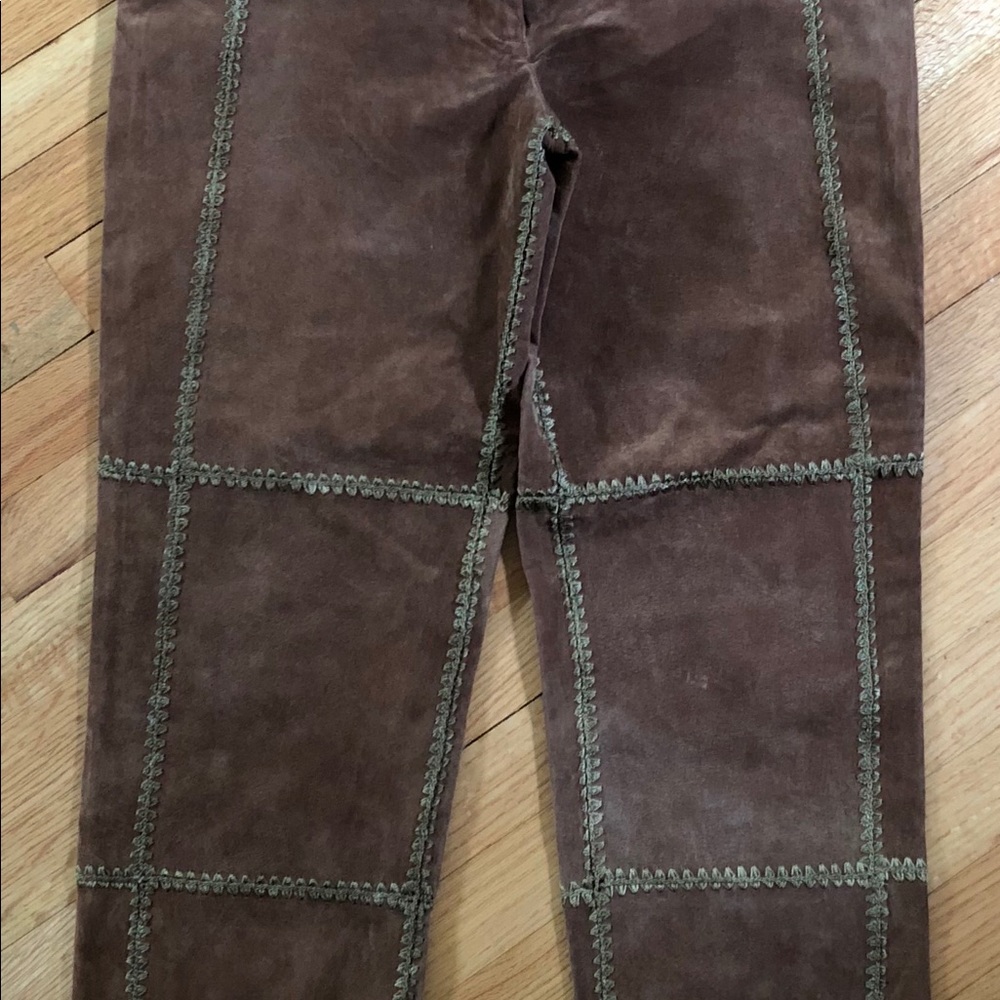 Suede Essentials suede pants